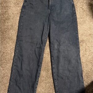 Old Navy Charcoal Loose Fit Jeans size 12